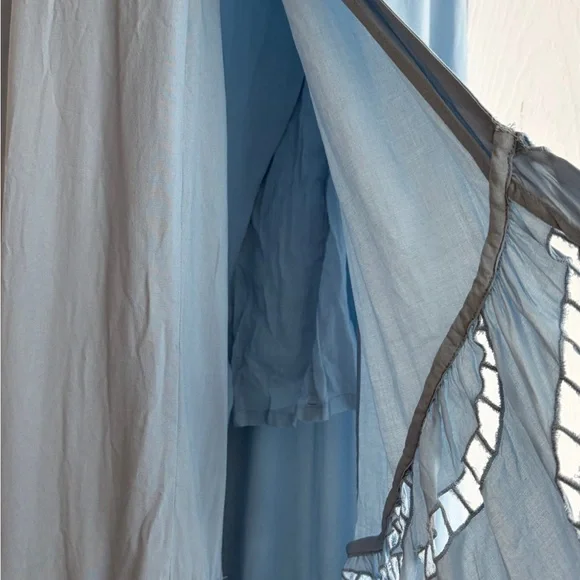 Vix Elma Flounce Hem Maxi Cover- Up Dress
Light Blue - Picture 9 of 12